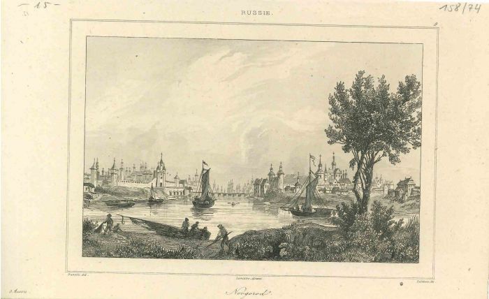 Ancient View of Novgorod