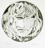 Giacomo Manzù, Artwork, Modern Art, Etching, Touchstone Suite, Italian Art, Round Medusa, Print