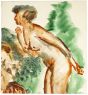 Reclined Nude by Jean Chapin - Modern Artwork