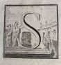 Antiquities of Herculaneum  - Letter of the Alphabet S
