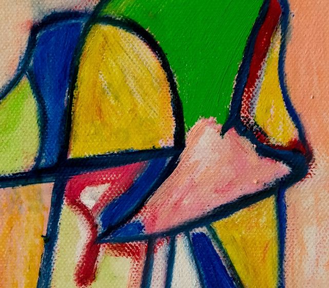 Abstract Green by Giorgio Lo Fermo -  Contemporary Artworks