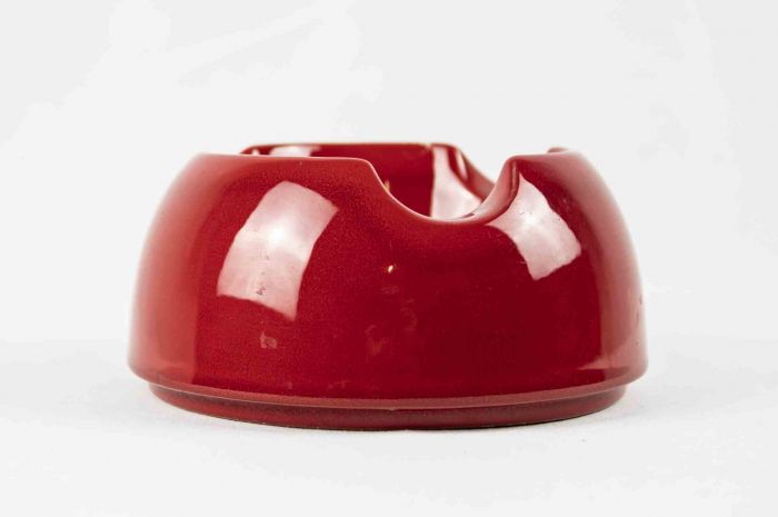 Vintage Red Ashtray