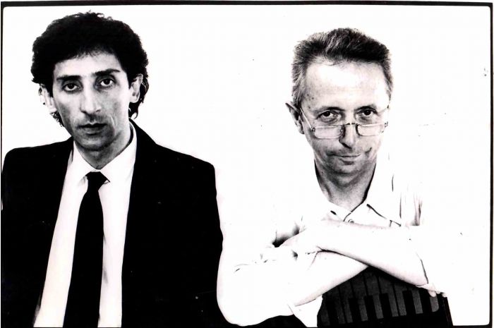 Portrait of Young Franco Battiato 