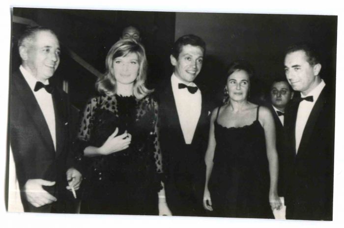 Monica Vitti and Michelangelo Antonioni - Original Photographs