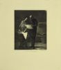 Lover of Prints by H. Daumier - Modern Artwork