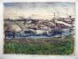 Artwork, Modern Art, Etching, Print, Roma La Camilluccia, Luigi Bartolini, Roma, Camilluccia,
