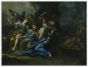 Jesus in the Garden with Angels