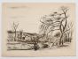 Landscape by Pierre Frachon-Forcade - Modern Artwork