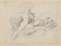 "The temptation" 1890's is an original drawing in tempera on paper, realized by Gabriel Guèrin. 