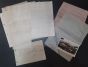 Mario Prassinos - Grands Copositions sur Papier- Correspondence 