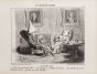 H. Daumier - Le Retour à Paris - LES TRAINS DE PLAISIR - Modern Artwork
