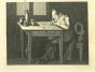 Portrait of Man while Writing 