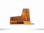 Vintage Suspended Wooden Consolle