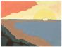 Sunrise over the Sea - Contemporary Art 