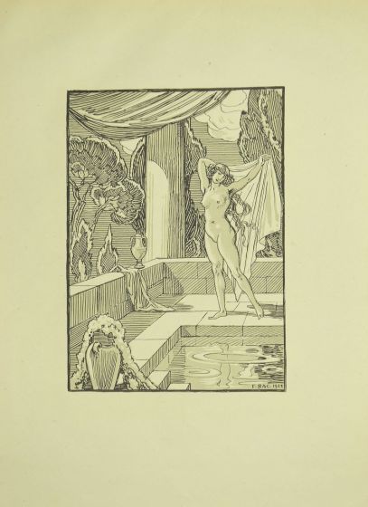 The Bath Of Venus by Ferdinand Bac - Modern Artwork 