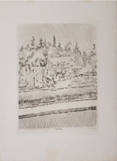 Paesaggio d'estate by Arnoldo Ciarrocchi - Prints & Multiples