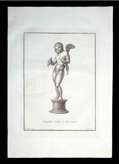 Ancient Roman statue of the Angel