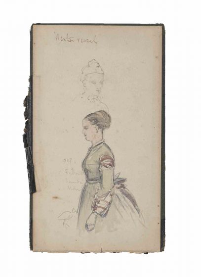 Anonymous Artist - Portrait of a Woman - Modern Art