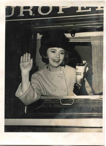 Sylva Koscina - Vintage Photo