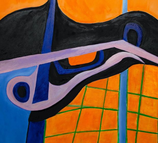 The Orange Floor by Giorgio Lo Fermo -  Contemporary Artworks