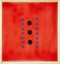 Polka Dots on Red by Mario Bigetti - Contemporary Artwork