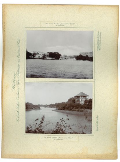 Indien - Maharadscha- Palais by prince Franz Ferdinand von Osterreich Este - Artwork