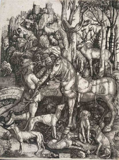 Chevalier with the Horse - SOLD