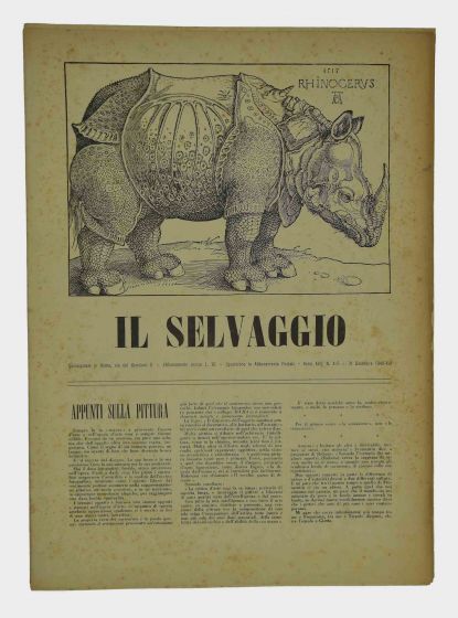 Il Selvaggio, No.4-5 1940