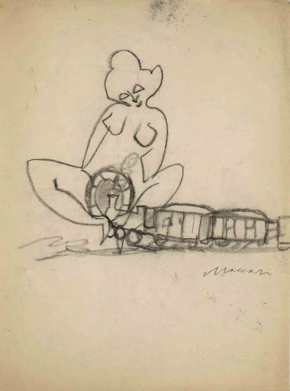 Nude On The Train