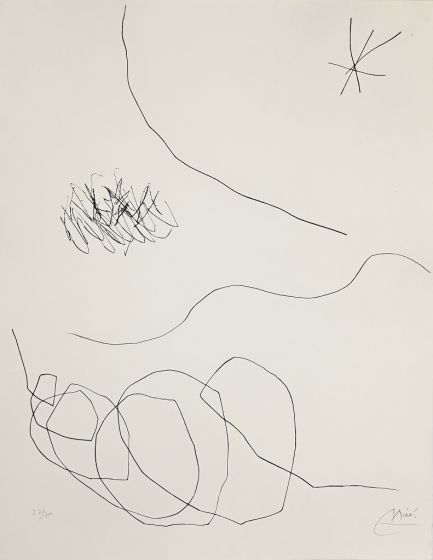 Journal D'Un Graveur - Vol. 2  Plate 13 by Joan Mirò - Surrealist Artwork