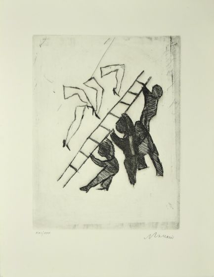 Assault by Mino Maccari - Contemporary Artworks