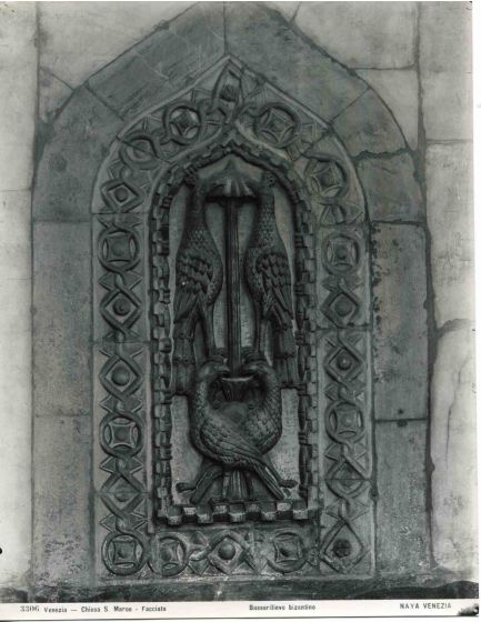 Vintage Photo Detail of Church of St. Marco, Venice