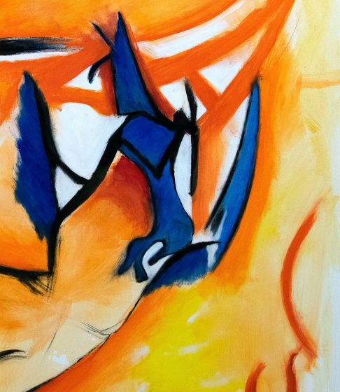 The Blue Hand by Giorgio Lo Fermo -  Contemporary Artworks 