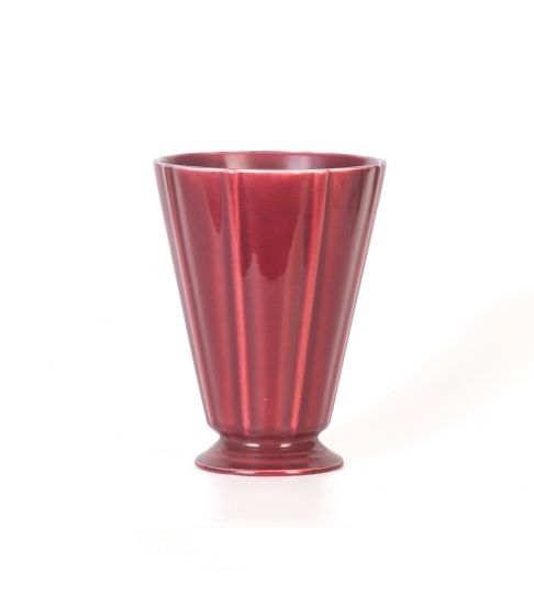 Red Vase