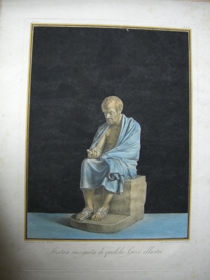 B. Nocchi, Gio. Brunetti, Statua incognita di qualche Greco illustre, Rome, 1794.