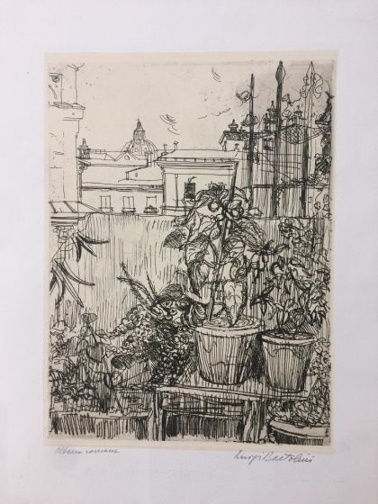 Altana Romana by Luigi Bartolini - Modern Artwork 