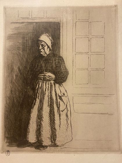 Figure of Woman by Charles Huard - Artwork 