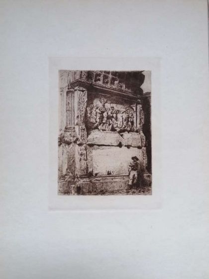 Rome, Arch of Titus by Luigi Beltrami -  Modern Artworks