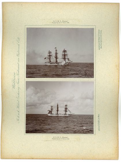 S.M.S. Fasana - 2 Janner 1893 by prince Franz Ferdinand von Osterreich Este - Artwork