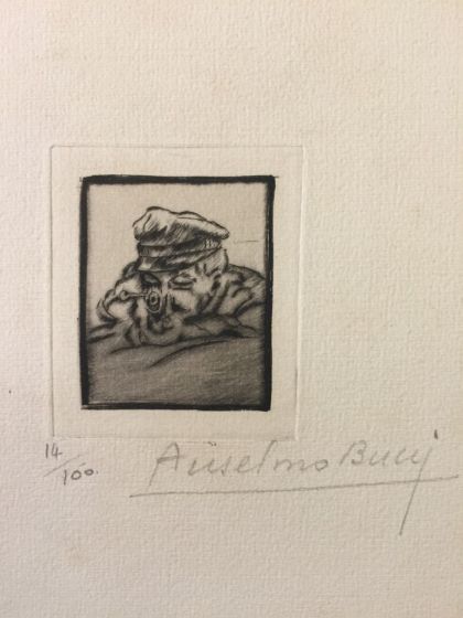 Fusilier - from "Le Croquis du Front Italien"