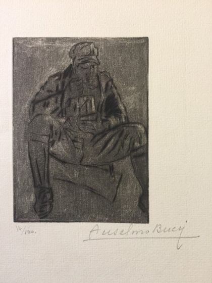 Il Rancio - from "Le Croquis du Front Italien"
