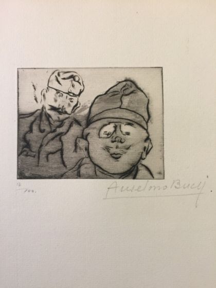 Otto et Fritz - from "Le Croquis du Front Italien"