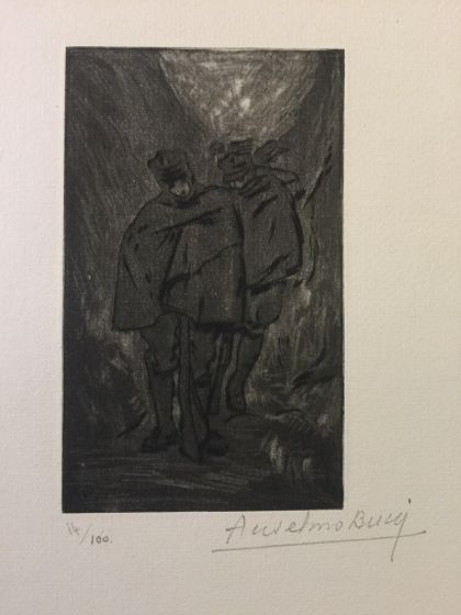 Halte - from "Le Croquis du Front Italien"
