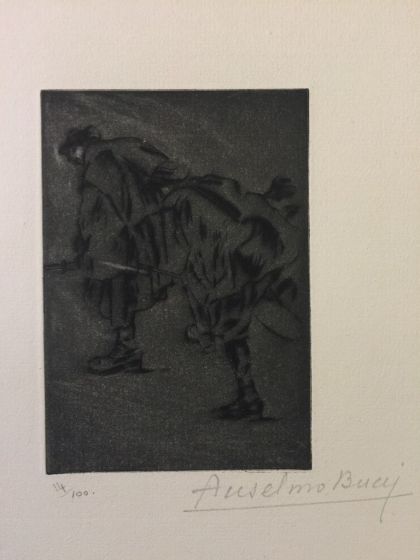 Dans La Nuit - from "Le Croquis du Front Italien"