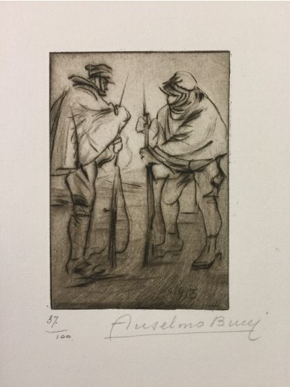 Le Releve - from "Le Croquis du Front Italien"