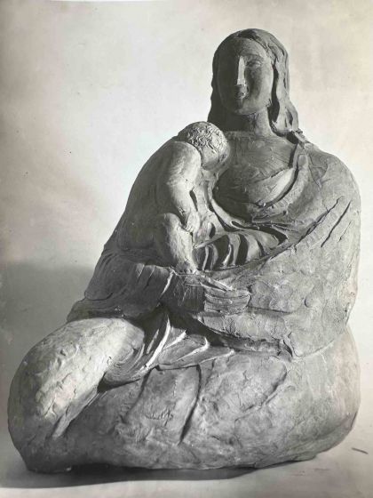 Mother Goddess - Vintage Photograph