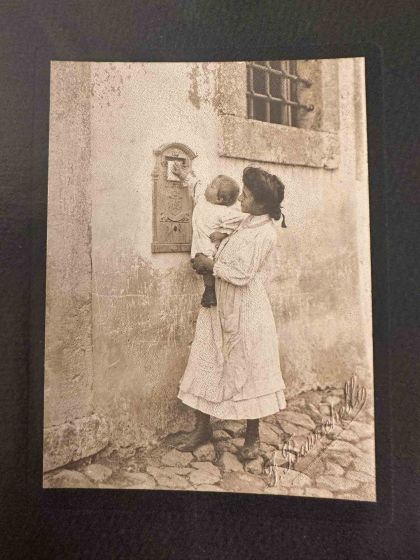 The Old Days  Photo - Girl and Child