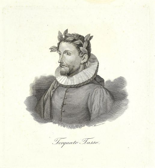 Torquato Tasso Portrait - Modern Artworks