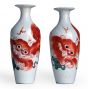 Two Porcelain Small Vases - Decorative Objects