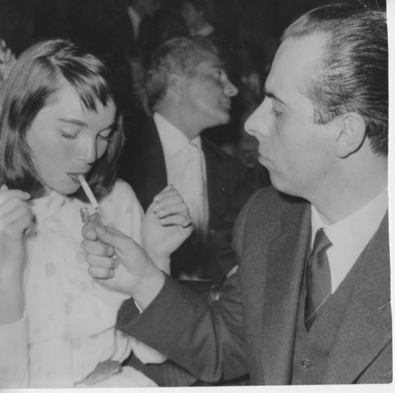 The Italian Actress Elsa Martinelli